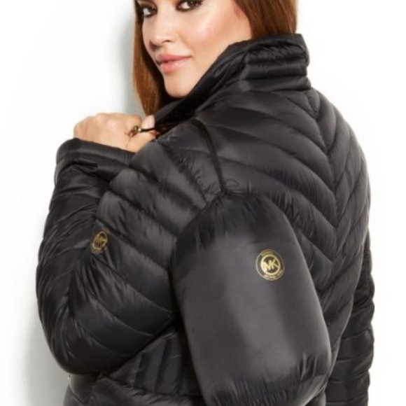Michael Kors Packable Lightweight Puffer Down Coat - Picture 1 of 16